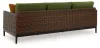 Ashley Furniture P572-838 Horizon Hall - Sofa With Cushion - Brown / Green