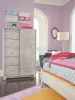 Ashley Furniture B181/84/87/48/92 Ashley Furniture B181/84/87/48/92 Paxberry - 4 Pc. - Full Panel Bed, Dressing Chest, Nightstand - Whitewash