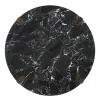 ACME LV06885 Estella - Coffee Table With Natural Marble Top - Black Top & Walnut