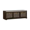 Liberty Furniture 792-OT2000 Mill Creek - Wall Bench - Peppercorn