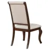 CoasterEssence 110312 Brockway - Upholstered Dining Chair (Set of 2) - Barley Java