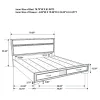 CoasterEveryday 206361KE Miranda - Wood Eastern King Storage Panel Bed - Black