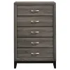 CoasterEveryday 212425 Watson - 5-Drawer Bedroom Chest - Gray Oak