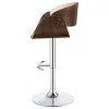CoasterEssence 104966 Dana - Adjustable Bar Stool - Ecru And Chrome
