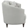 CoasterElevations 505641-S2 Avonlea - 2 Piece Upholstered Sloped Arm Sofa Set Fabric - Gray