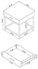 CoasterEssence 723777 Byers - 1-Drawer Square Engineered Wood End Table - Brown Oak