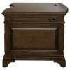 CoasterElevations 881281 Hartshill - 7-Drawer Executive Desk - Burnished Oak