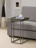 CoasterEveryday 902864 Pedro - Expandable C-Shaped Sofa Side Table - Weathered Gray