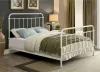 Furniture of America CM7701WH-T Iria - Twin Bed - Vintage White