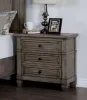 Furniture of America CM7461GY-N Durango - Nightstand With USB