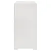 Coaster Fine Furniture 224943 Ives - 6-Drawer Dresser Cabinet - White High Gloss
