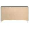 Coaster Fine Furniture 224993 Lucia - 6-Drawer Dresser Cabinet - Black