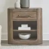 Liberty Furniture 306-BR62 South Bend - Open Nightstand With Charging Station - Burnished Clay