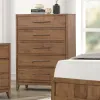 Liberty Furniture 936-BR41 Shaker Lakes - 5 Drawer Chest - Harvest Brown