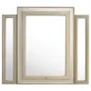Coaster Fine Furniture 222664 Lorient - LED Dresser Mirror - Ivory And Camel