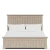 Riverside Furniture 79270-79271-79272 Bennett - Queen Panel Bed - Frosted Gray