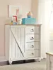 Ashley Furniture B267-48 Willowton - Dressing Chest - Whitewash