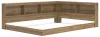 Ashley Furniture EB1866B5 Ashley Furniture EB1866B5 Deanlow - Full Bookcase Storage Bed - Honey