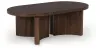 Ashley Furniture T689-0 Korestone - Oval Cocktail Table - Dark Brown