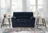Ashley Furniture 2420535 Ashley Furniture 2420535 SimpleJoy - Loveseat - Navy