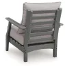 Ashley Furniture PCP803-820 Cove Beach - Lounge Chair With Cushion (Set of 2) - Gray