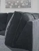 Ashley Furniture 87213S1 Altari - Left Arm Facing Chaise 2 Pc Sectional - Slate