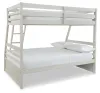Ashley Furniture B742B17 Ashley Furniture B742B17 Robbinsdale - Twin Over Full Bunk Bed - Antique White