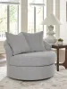 Ashley Furniture PC2080444 UrbanCrest - Swivel Accent Chair - Pewter