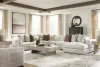 Ashley Furniture PC66004S15 Ashbourne Estate - 6-Piece Sectional With RAF Corner Chaise - Snowstone
