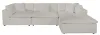 Jackson Furniture Industries 4445/31/59/28/4-11 Jackson Furniture Industries 4445/31/59/28/4-11 Posh - 4 Piece Modular Sectional With 1 Armless, 2 Corners, 1 Cocktail Ottoman - Porcelain