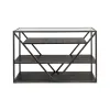 Liberty Furniture 37-OT1030 Arista - Sofa Table - Cobblestone Brown / Gray Dusty