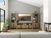 Riverside Furniture 91048 Davie - Entertainment Pier Unit - Light Brown