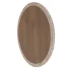Riverside Furniture 30762 Rosalie - Round Mirror - Natural