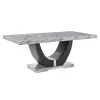 New Classic 40-3765-D4C Lyra - Dining Table & 4 Chairs - Gray