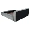 Coaster Fine Furniture 315981KE Wilshire - Upholstered Eastern King Platform Bed - Gray