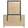 Coaster Fine Furniture 225063M Trenton - 6-Drawer Bedroom Dresser With Mirror - Rustic Cream