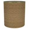 Coaster Fine Furniture 930270 Halden - Round Woven Seagrass Accent Side Table - Light Brown