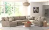 Jackson Furniture Industries 3145/73/59/31/92-28 Jackson Furniture Industries 3145/73/59/31/92-28 Turner - 5 Piece Sectional With LSF Cuddler - Mushroom