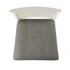 Liberty Furniture 182-B200124 Brook Bay - Upholstered Ladder Back Counter Chair - Textured White / Carbon Gray