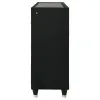 Coaster Fine Furniture 223163FB Lorient - 8-Drawer LED Bedroom Flame Box Dresser - Black
