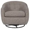 Ashley Furniture A3000003 Upshur - Swivel Glider Accent Chair - Taupe