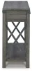 Ashley Furniture T175-4 Freedan - Console Sofa Table - Grayish Brown
