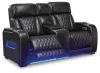 Ashley Furniture U2710618 Ashley Furniture U2710618 Boyington - Power Reclining Loveseat with Console/ Adj Headrest - Black