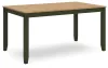 Ashley Furniture D401-325 Ashley Furniture D401-325 Gesthaven - Dining Room Table Set (Set of 6) - Natural / Green