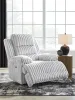 Ashley Furniture PC4280406 Rhines Falls - Zero Wall Recliner - Alloy
