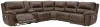 Ashley Furniture U71604S2 Ashley Furniture U71604S2 Dunleith - Power Sectional 6 Pc - Chocolate