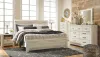 Ashley Furniture B331B8 Bellaby - King Panel Bed - Whitewash