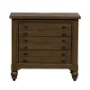 Liberty Furniture 615-BR62 Liberty Furniture 615-BR62 Americana Farmhouse - Bedside Chest With Charging Station - Dusty Taupe