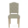 Riverside Furniture 92631 Riverside Furniture 92631 Mix-N-Match Chairs - Button Tufted Upholstered Chair (Set of 2) - Gray