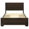 CoasterEveryday 204390Q Kauffman - Wood Queen Storage Panel Bed - Dark Cocoa